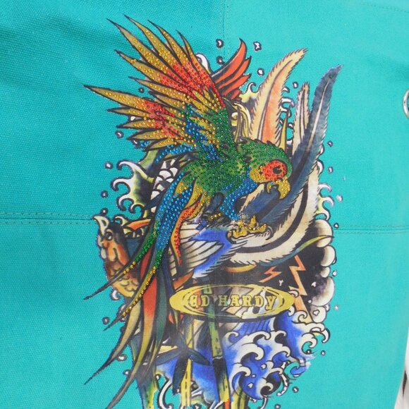 Ed Hardy Tote Bag - Picture 2 of 3